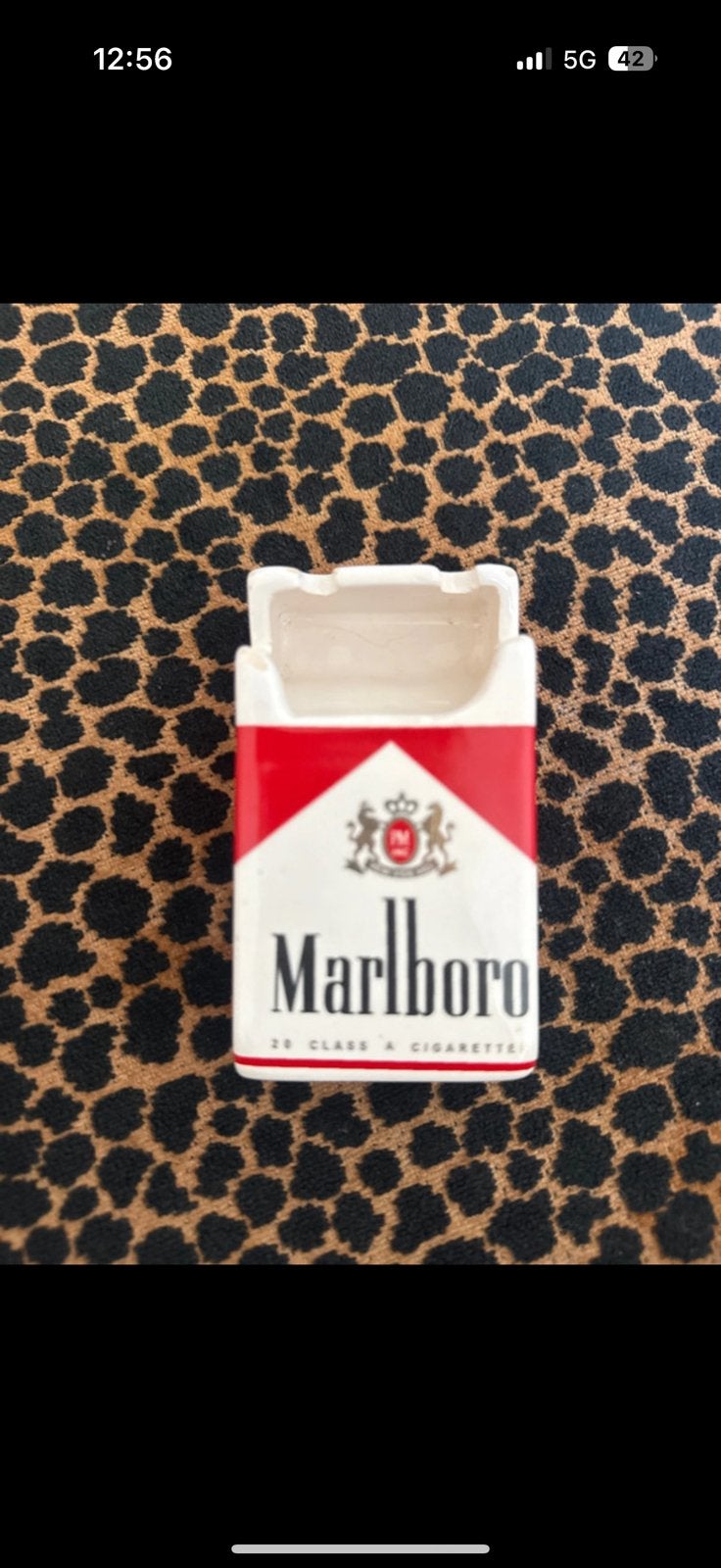 Marlboro asbak, Ophalen of Verzenden, Zo goed als nieuw, Asbak