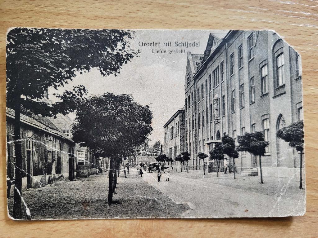 ansicht SCHIJNDEL Zusters van Liefde Klooster, Ophalen of Verzenden, Voor 1920, Noord-Brabant