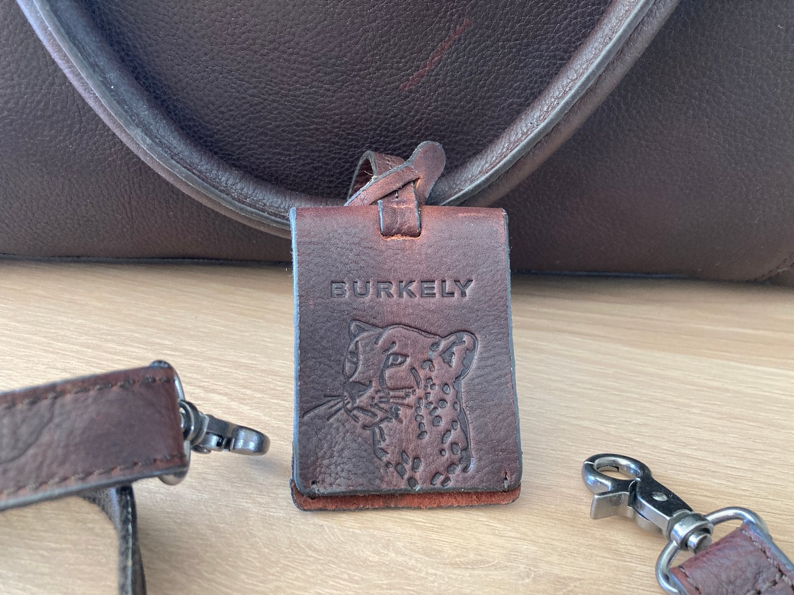 Mooie tas, Sieraden, Tassen en Uiterlijk, Tassen | Schoudertassen, Ophalen of Verzenden, Zo goed als nieuw, Bruin, Leer