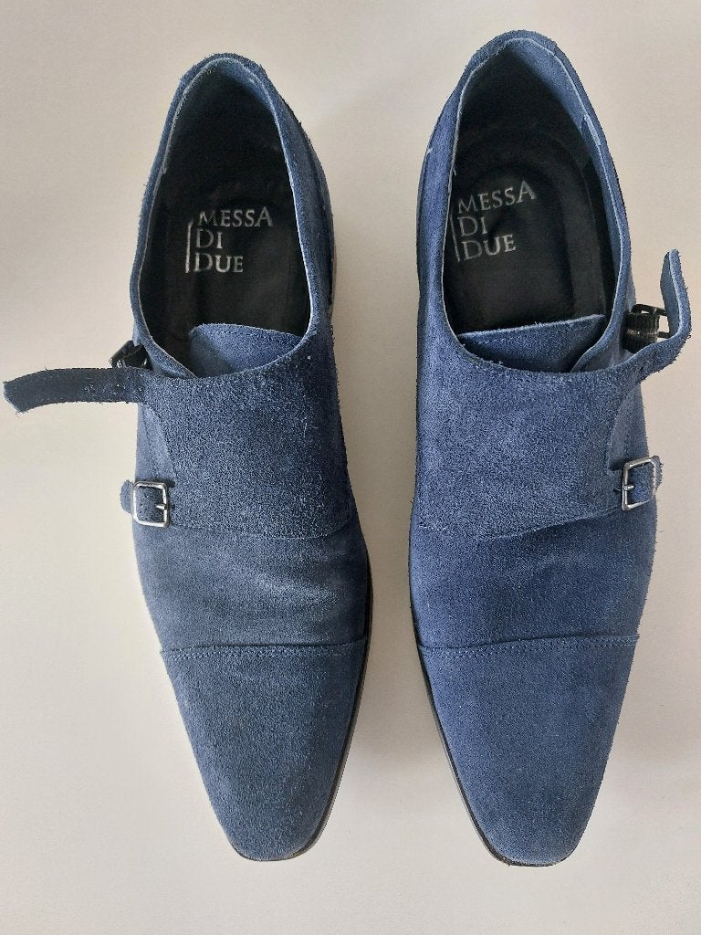 Heren schoenen, Messa Di Due, Blauw, Nieuw, Ophalen of Verzenden
