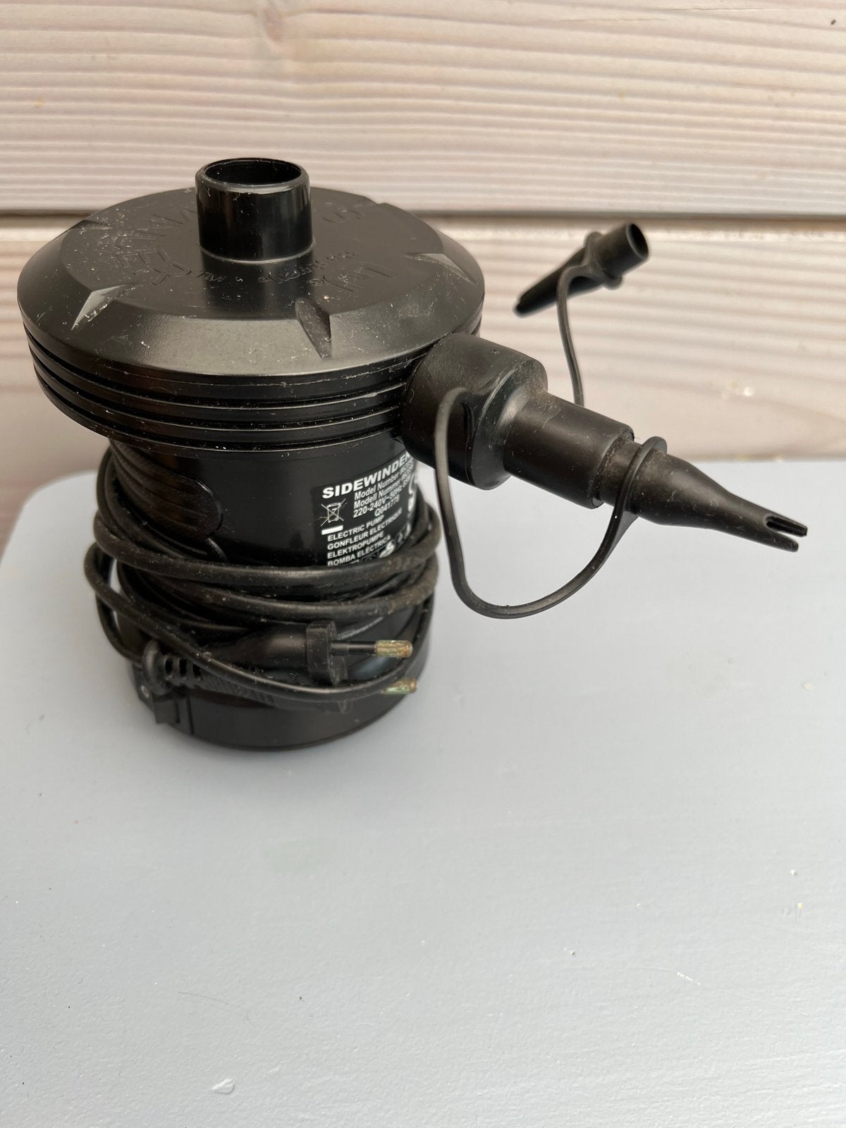 Bestway Sidewinder elektrische pomp voor opblaasartikelen, Ophalen, Gebruikt, Elektrisch