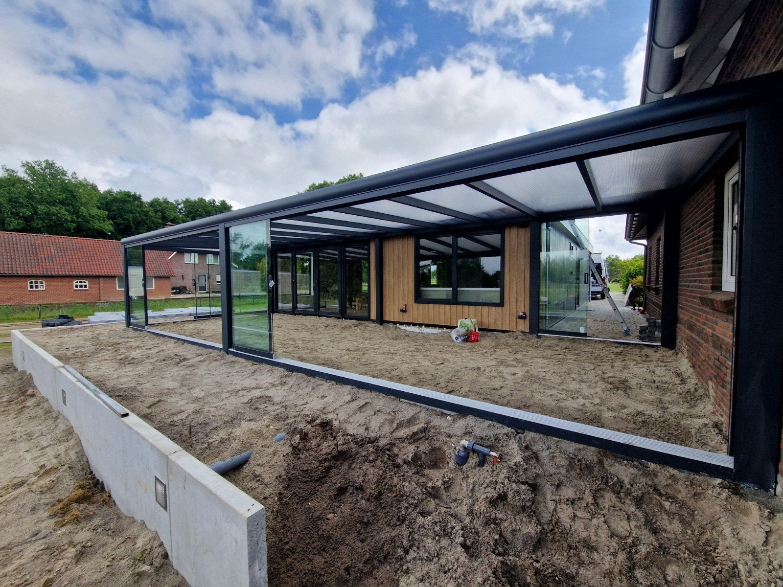 Luxe Veranda/Serre op Maat INCLUSIEF MONTAGE GRATIS OPMAAT, Ophalen of Verzenden, Nieuw, Veranda
