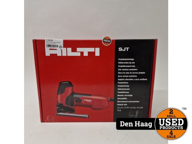 Hilti SJT 6 decoupeerzaag met T-greep 240V | Nieuw, Hilti, Nieuw, Support@hilti.com, Hilti Corporation, Feldkircher Strasse 100, 
9494 Schaan
Liechtenstein