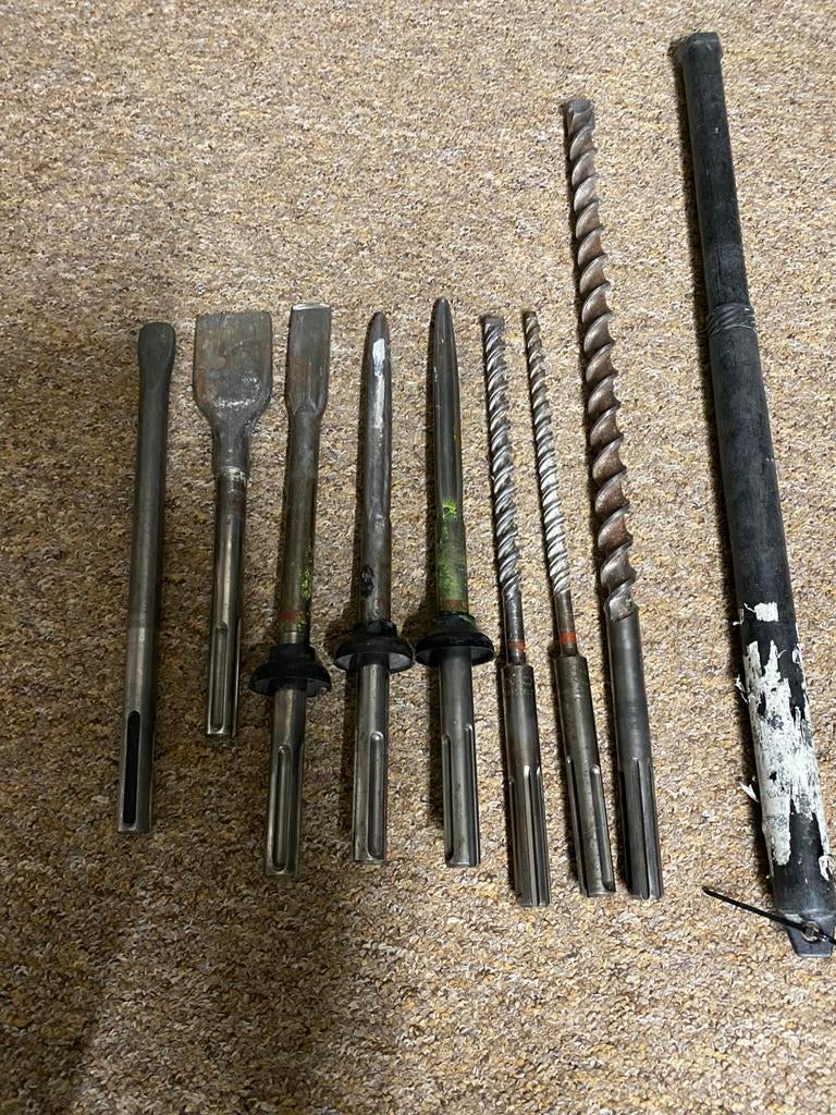 Hilti MAX lol boren en beitels, Doe-het-zelf en Verbouw, Ophalen of Verzenden, Boor- en/of Breekhamer