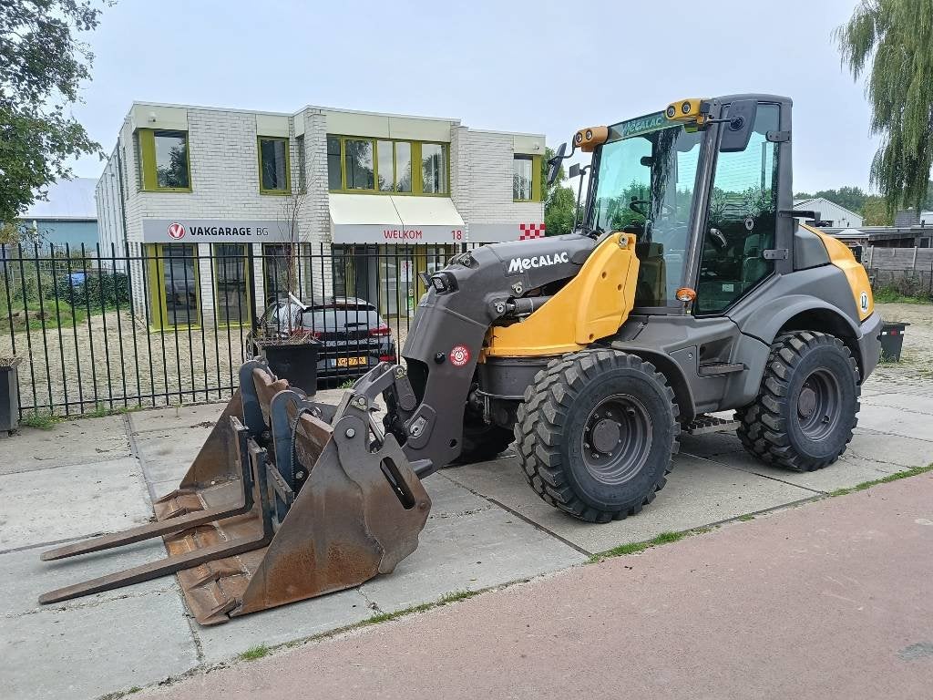 Mecalac AS 900 40km/h snelloper shovel wiellader loader, Wiellader of Shovel