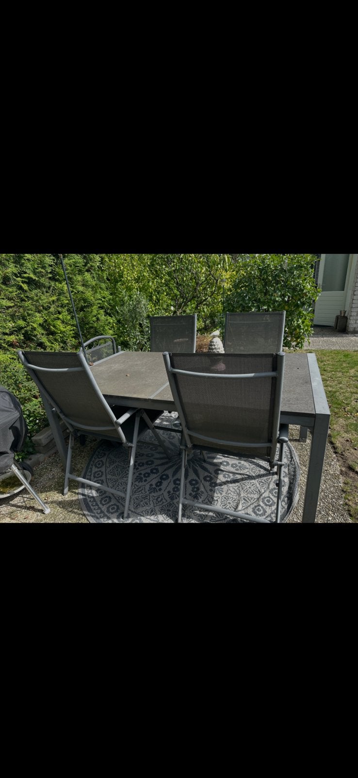Tuinset gebruikt, Ophalen of Verzenden, Gebruikt
