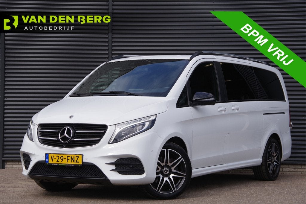 Mercedes-Benz V-KLASSE 250d AMG L2 DC-5P AUT. LED, LEDER, 36, Automaat, Achterwielaandrijving, Gebruikt, 2000 kg
