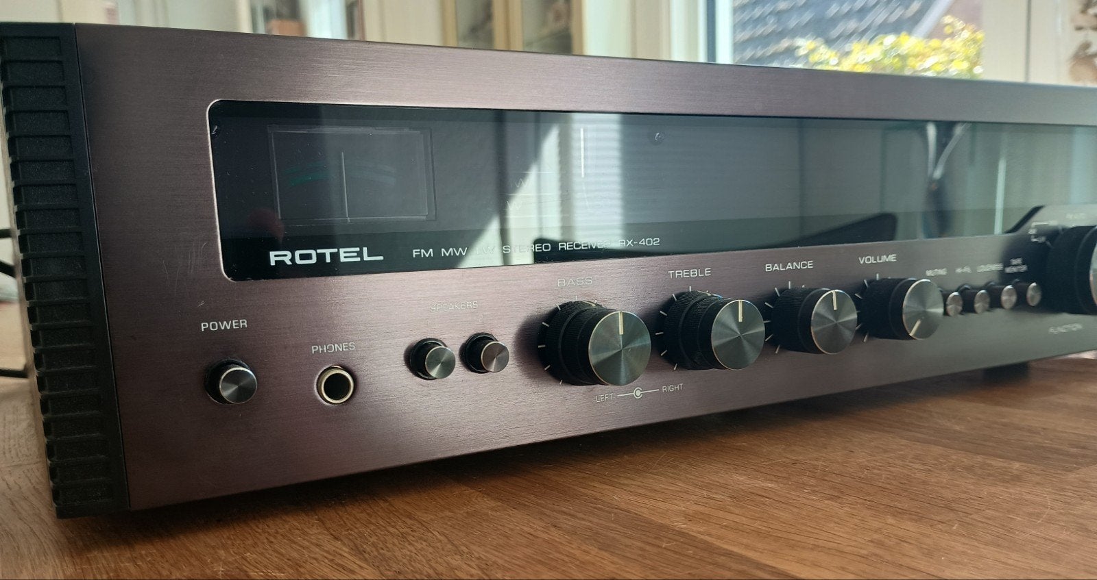 Rotel RX-402 Stereo Receiver - Vintage Audio, Zo goed als nieuw, Ophalen, Overige merken, Minder dan 60 watt