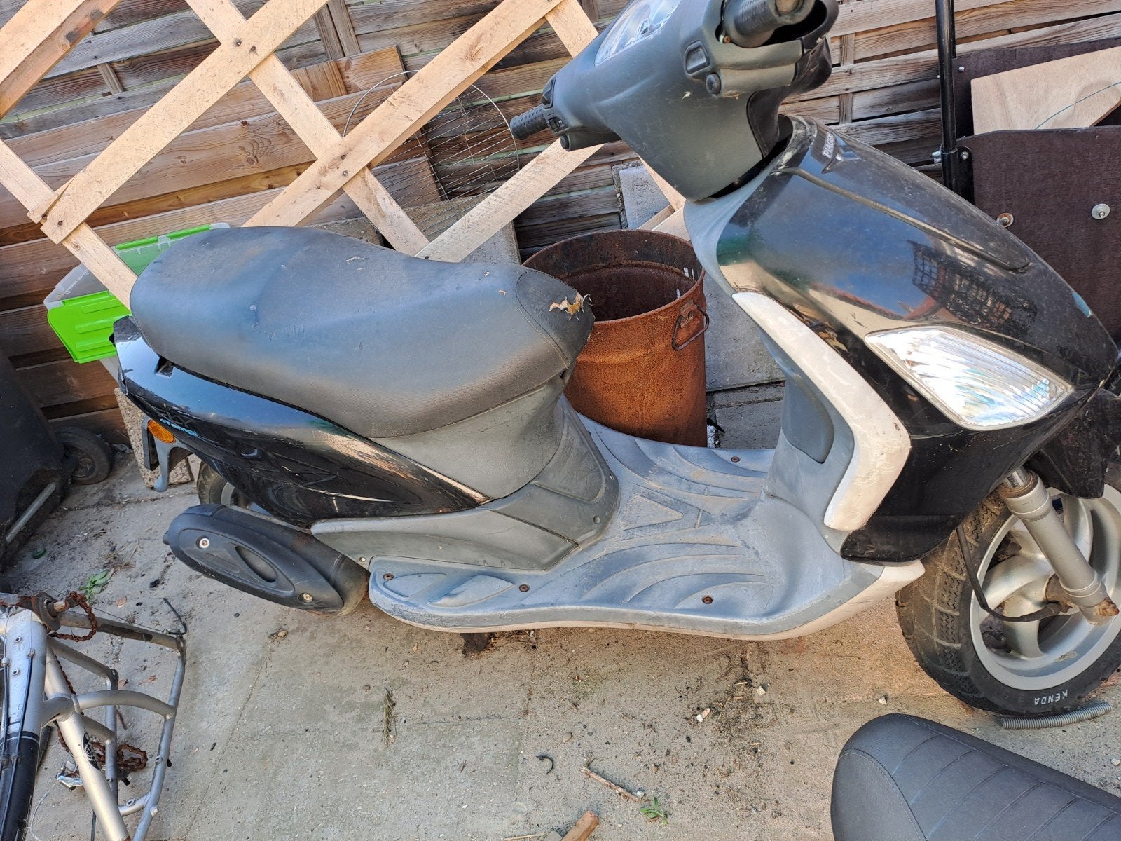Piaggio Fly 4-takt - Project of Onderdelen, Fietsen en Brommers, Scooters | Piaggio, Ophalen, Gebruikt, Maximaal 45 km/u, 49 cc