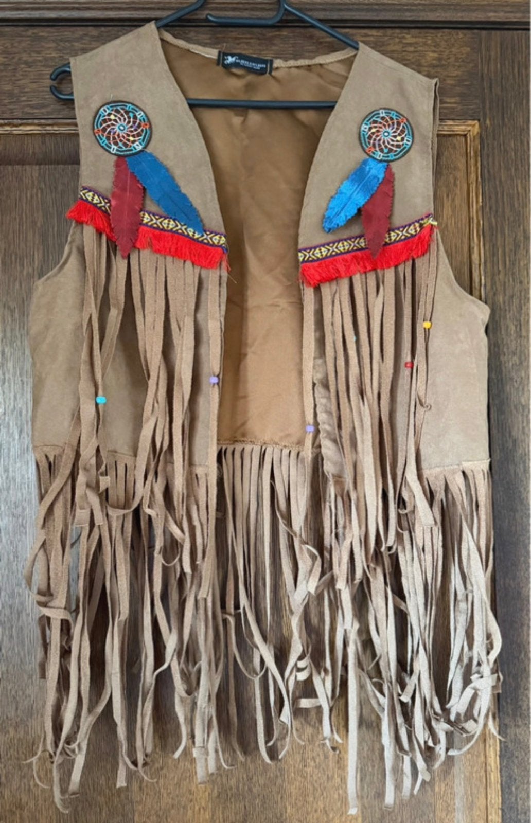 Vest hippie/indiaan, Ophalen, Zo goed als nieuw, Carnaval, Kleding