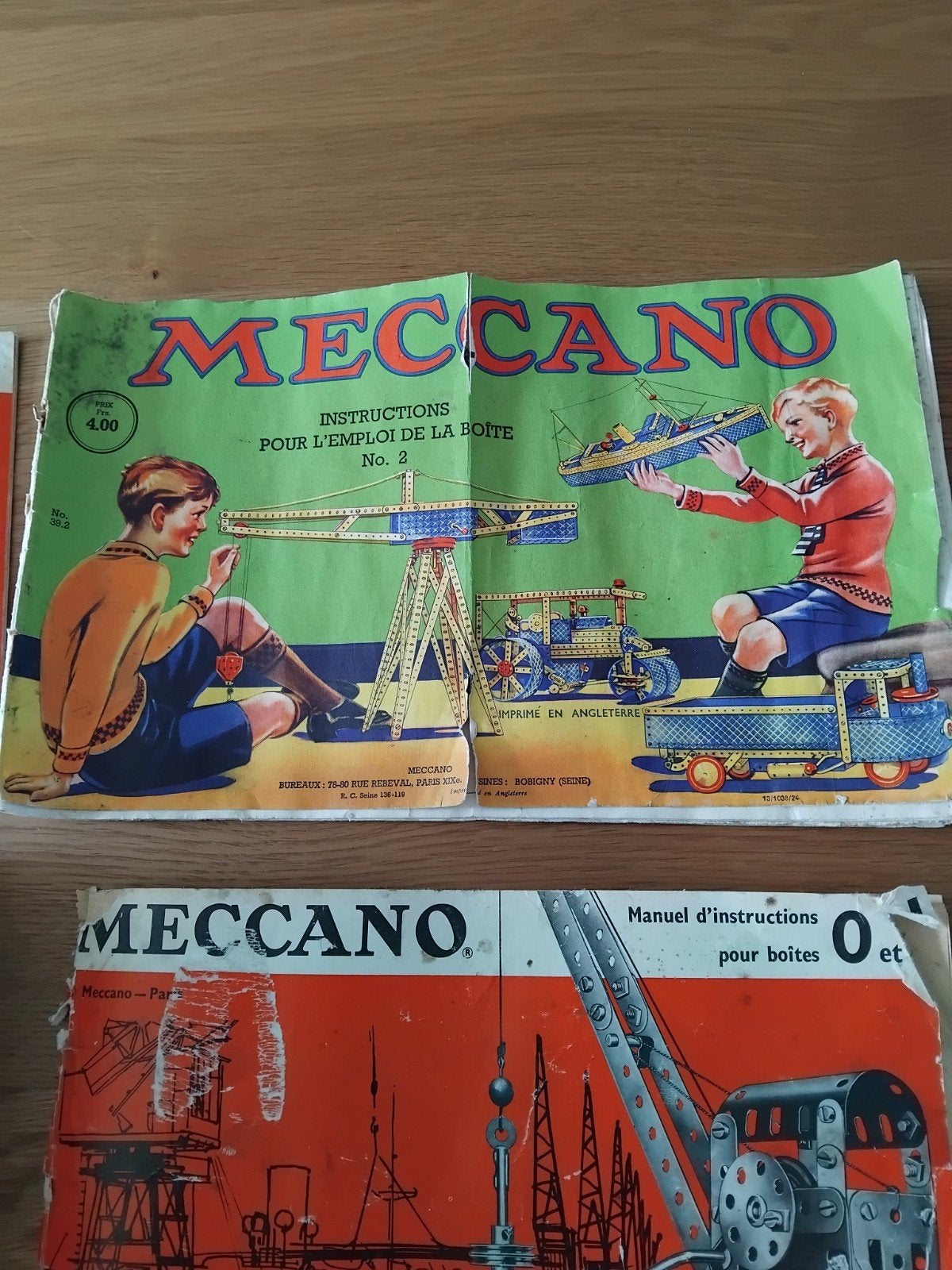 Handleidingen voor Meccano, Ophalen of Verzenden, Gebruikt