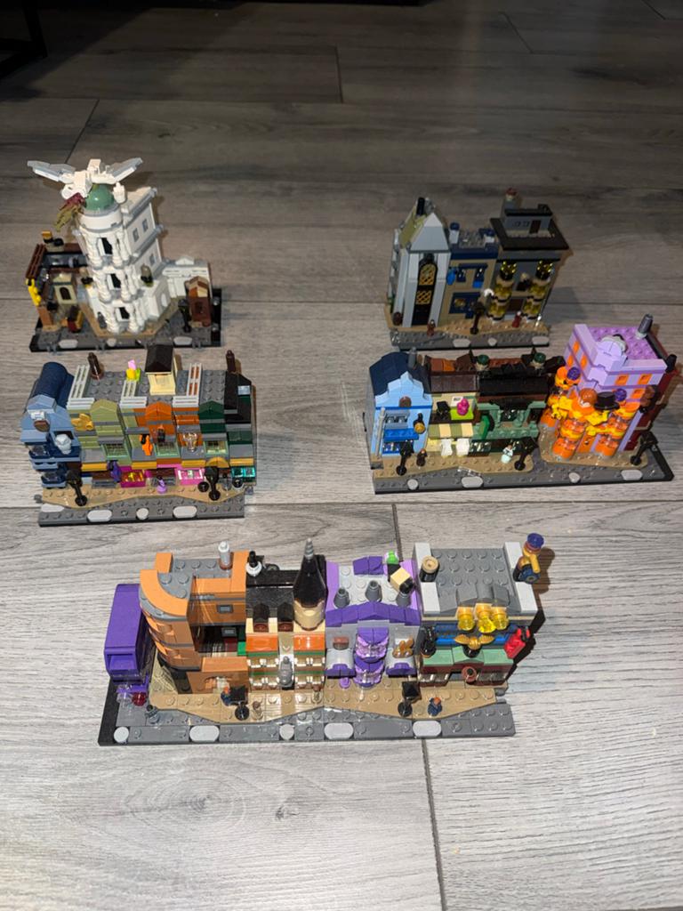 LEGO Harry Potter De Wegisweg Tovenaarswinkels 76444, Ophalen, Lego, Harry Potter, Zo goed als nieuw