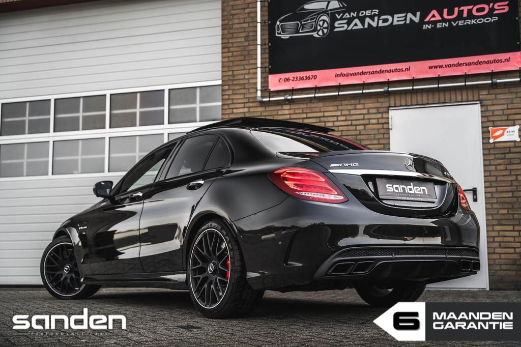 Mercedes C-klasse AMG C63s 511pk|Pano|HUD|360cam|Memory|ACC, Automaat, Achterwielaandrijving, 510 pk, Automatische klimaatregeling