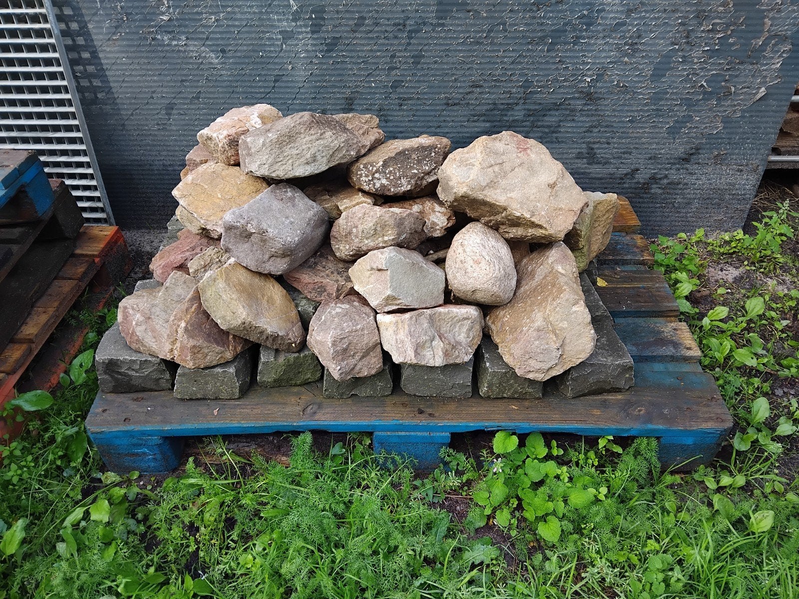 rest zwerfkeien en Belgische basalt (zwart) stenen., Ophalen, Nieuw, Kei, Basalt