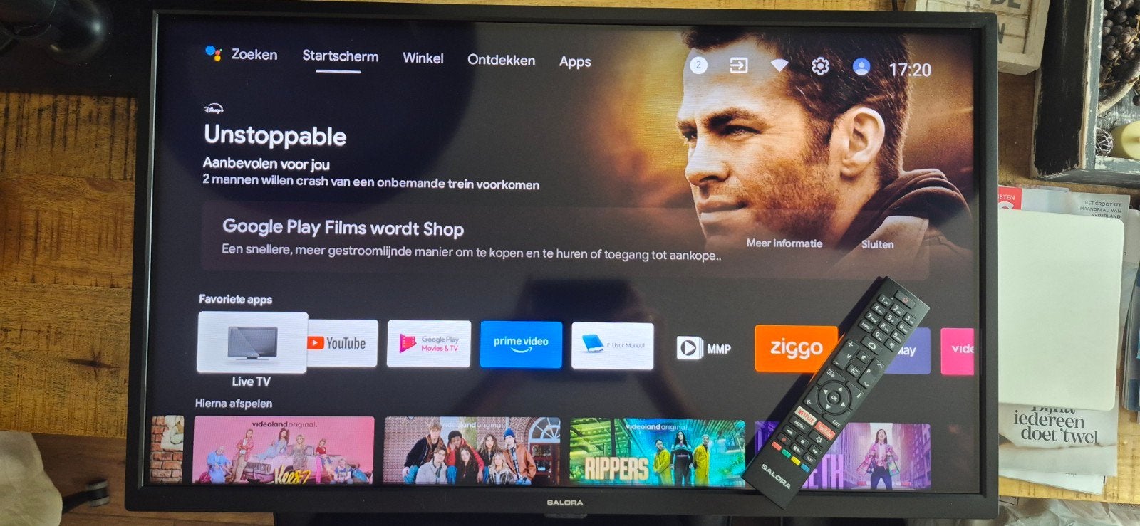 Solara 32EFA2204 Android TV Smart TV -, Ophalen, Zo goed als nieuw, 50 Hz, Overige merken