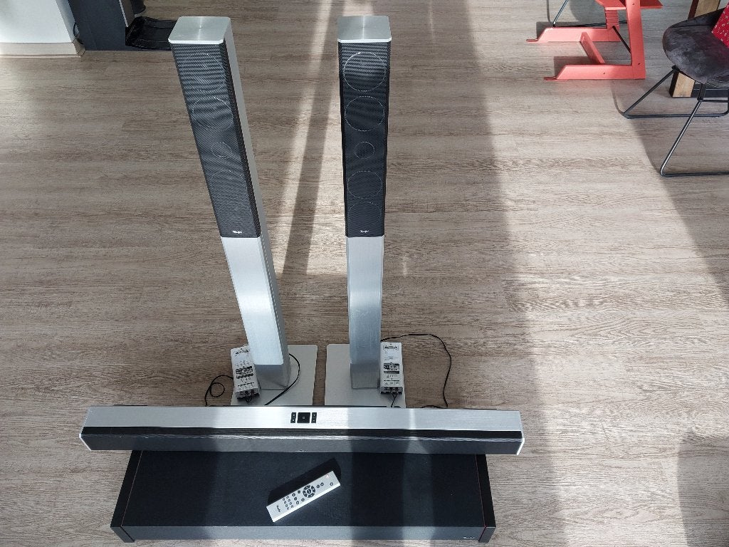 Cinebar Trios Surround "5.1-Set L" van Teufel, Ophalen, Bluetooth, Zo goed als nieuw