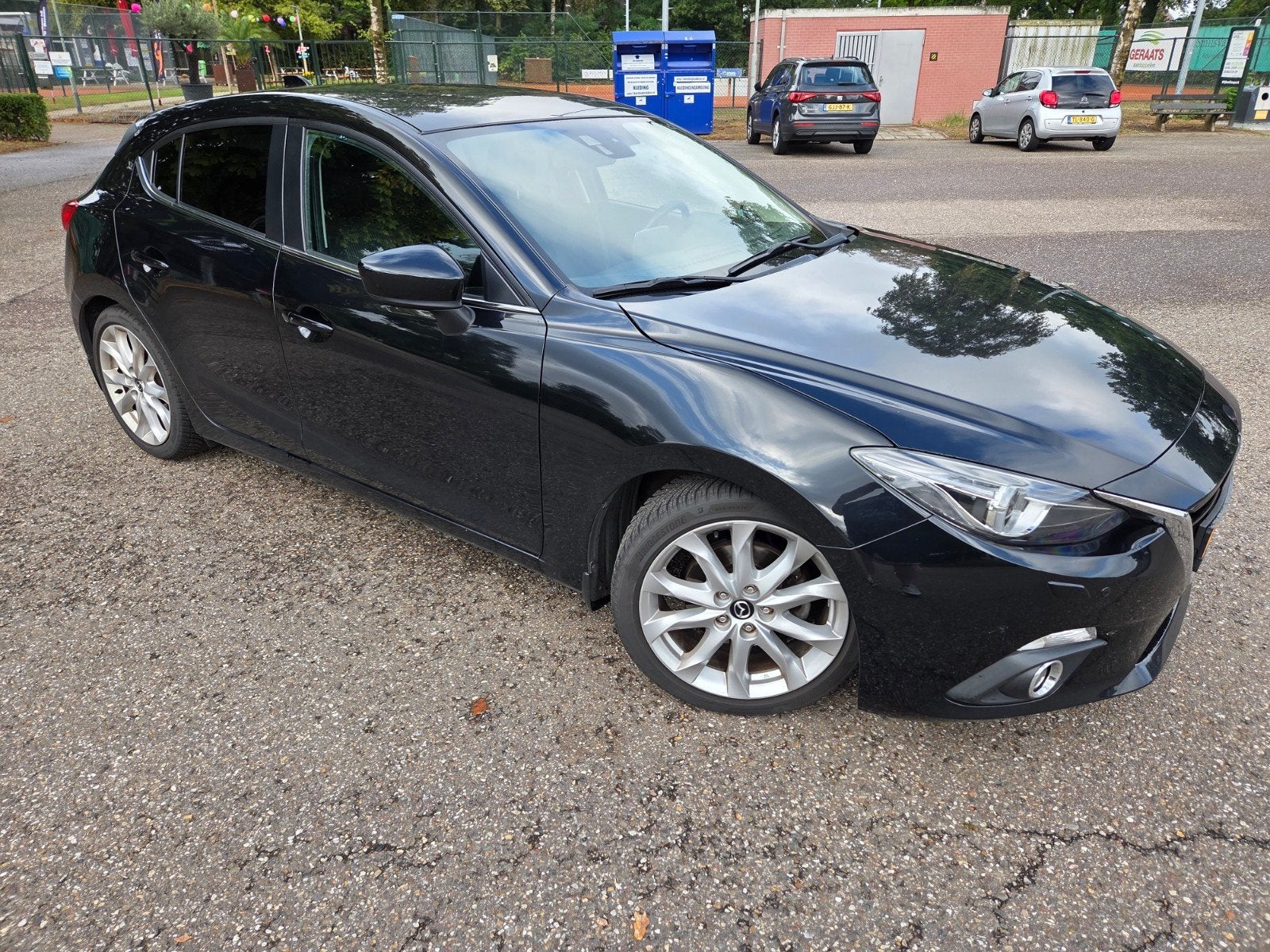 Mazda 2015 Zwart, 1998 cc, 1195 kg, 164 pk, 4 cilinders