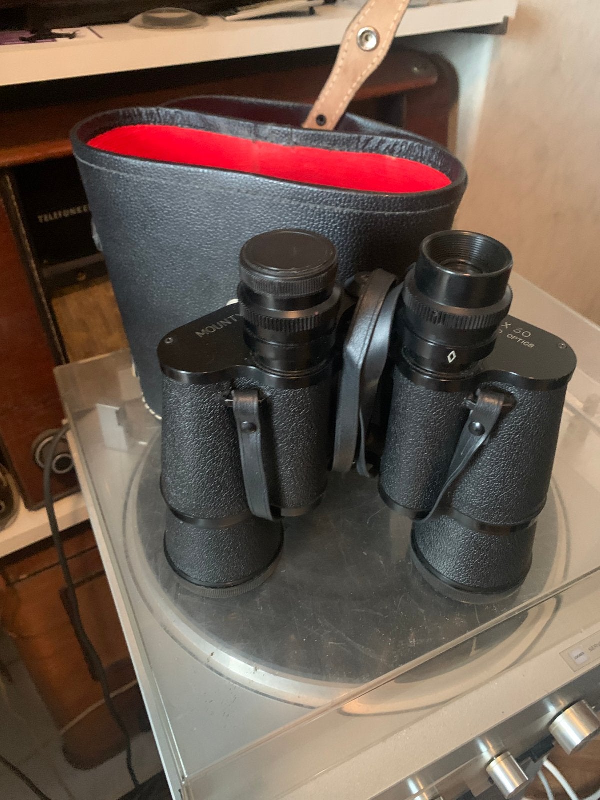 Verekijker mounty 7 x 50 in koffer, Ophalen of Verzenden, Zo goed als nieuw, Overige typen