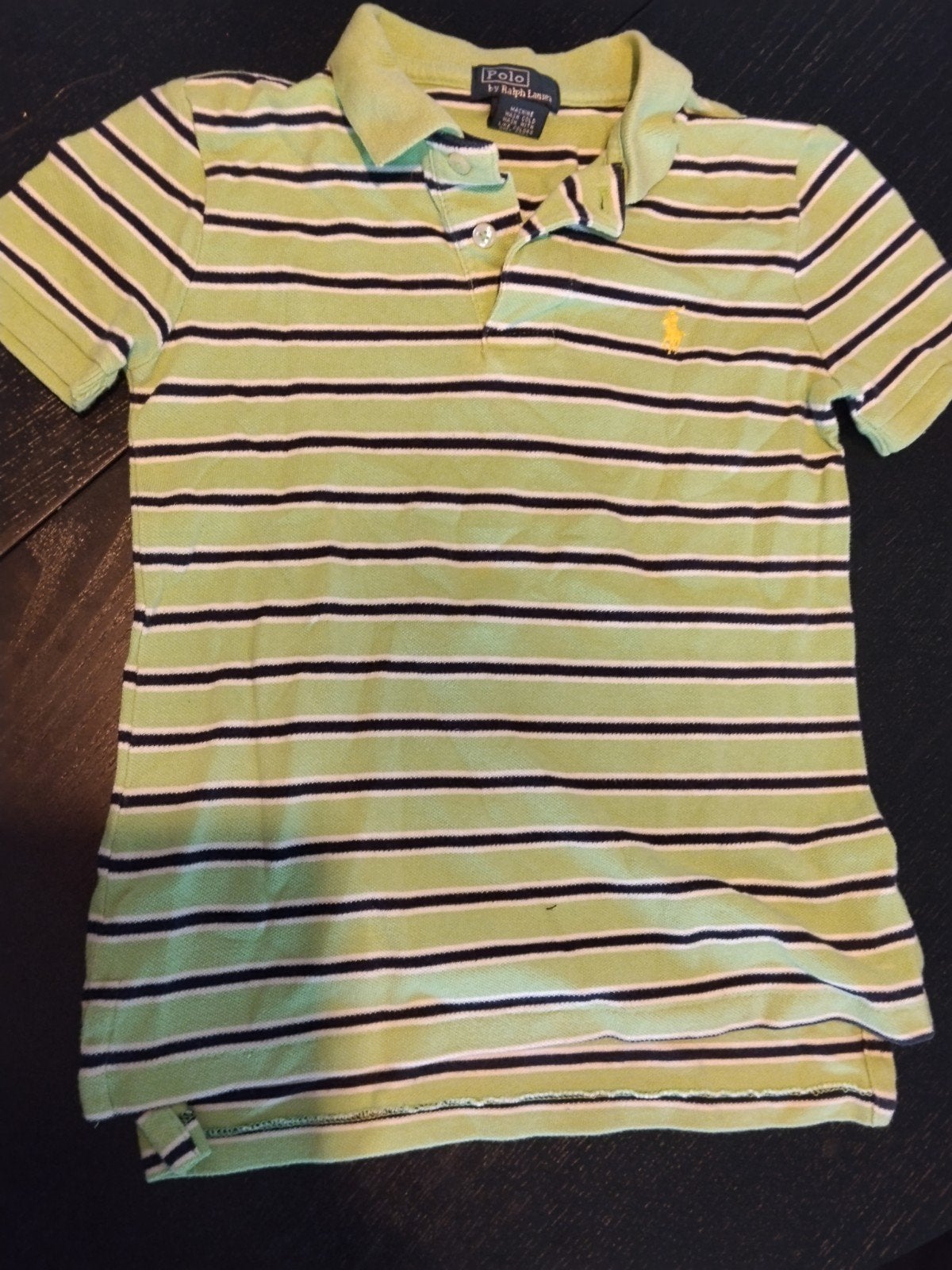 3 Polo's: Ralph Lauren & Hugo Boss - Maat 134, Gebruikt, Ophalen of Verzenden, Shirt of Longsleeve, Ralph Lauren, Hugo Boss