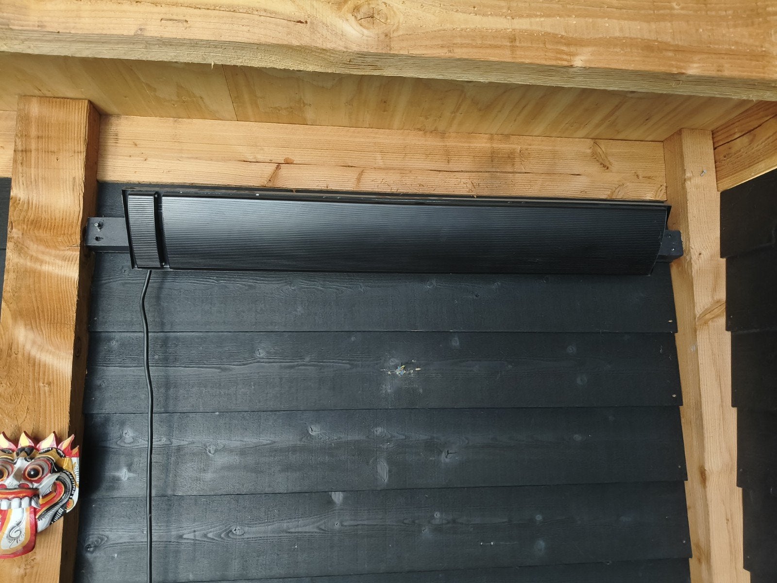 terras heater  paneel, Minder dan 100 cm, Wit, Ophalen of Verzenden, Zo goed als nieuw