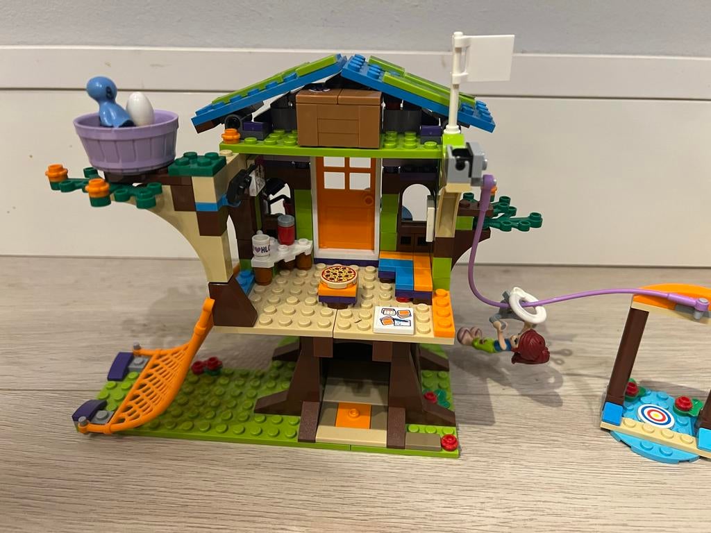 Lego Friends 41335 Mia's Boomhut, Kinderen en Baby's, Speelgoed | Duplo en Lego, Gebruikt, Lego, Friends, Ophalen of Verzenden