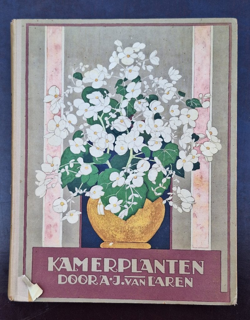 A.J. van Laren - Kamerplanten (1928) - Eerste Druk, A.J. van Laren, Bloemen, Planten en Bomen, Ophalen, Gelezen