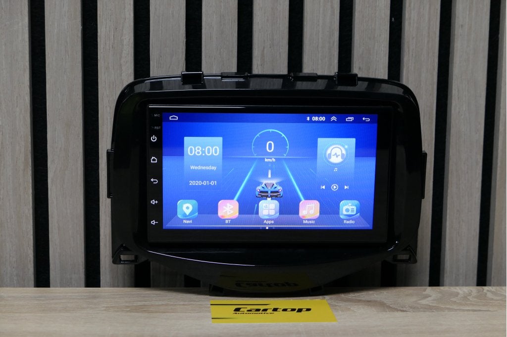 Citroën C1 CarPlay | Autoradio |Carplay scherm, Auto diversen, Autonavigatie, Meridiaan 42, Zo goed als nieuw, Info@cartop-automotive.nl