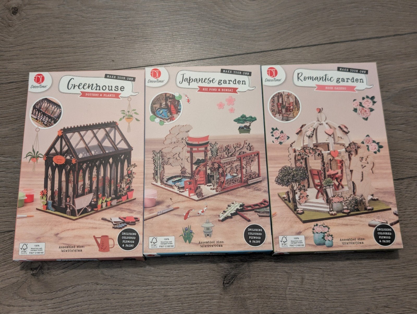 3 bouwsets deco time, Hobby en Vrije tijd, Ophalen of Verzenden, Nieuw