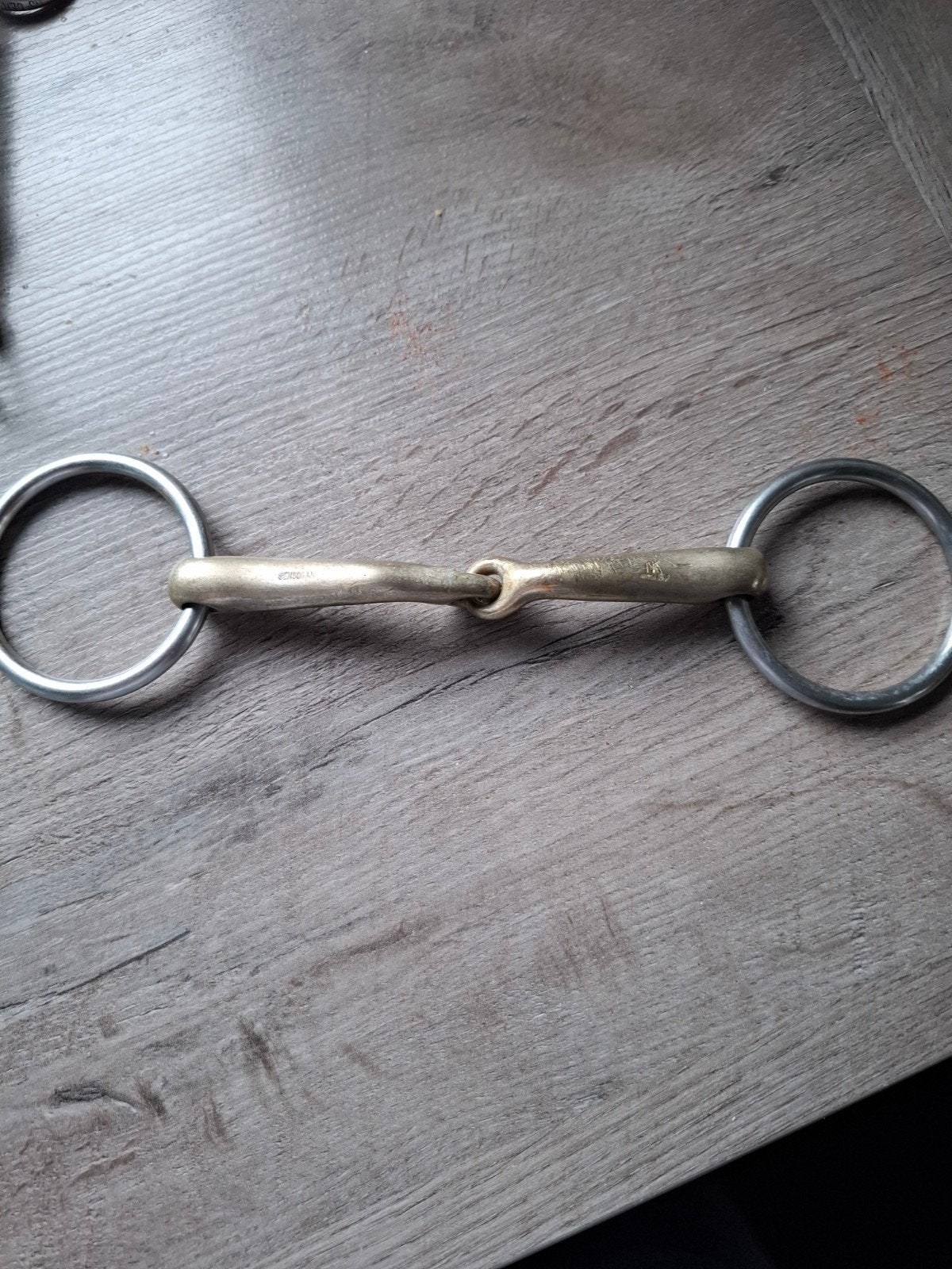 Te koop. 2x stang voor s&t hoofdstel, 1x onderleg trens, Dieren en Toebehoren, Ophalen of Verzenden