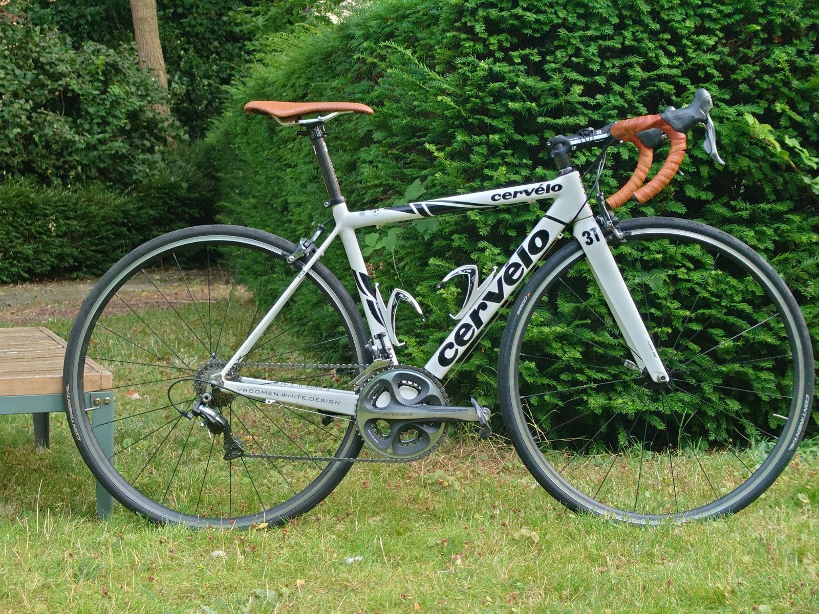 Cervélo R3, volledig Dura-Ace, 28 inch, Gebruikt, Carbon, 49 tot 53 cm