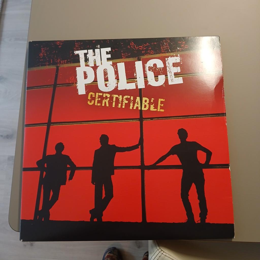 The Police Certifiable live in Buenos Aires 3lp, Gebruikt, 12 inch, Poprock, Inclusief binnenhoes