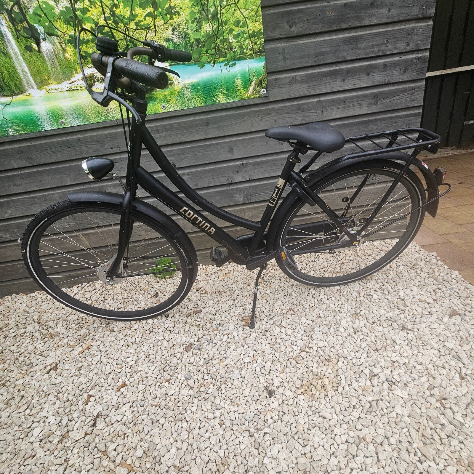 Cortina U1 Damesfiets - Zwart 28 inch, Fietsen en Brommers, Ophalen of Verzenden, Gebruikt, Overige merken, Versnellingen