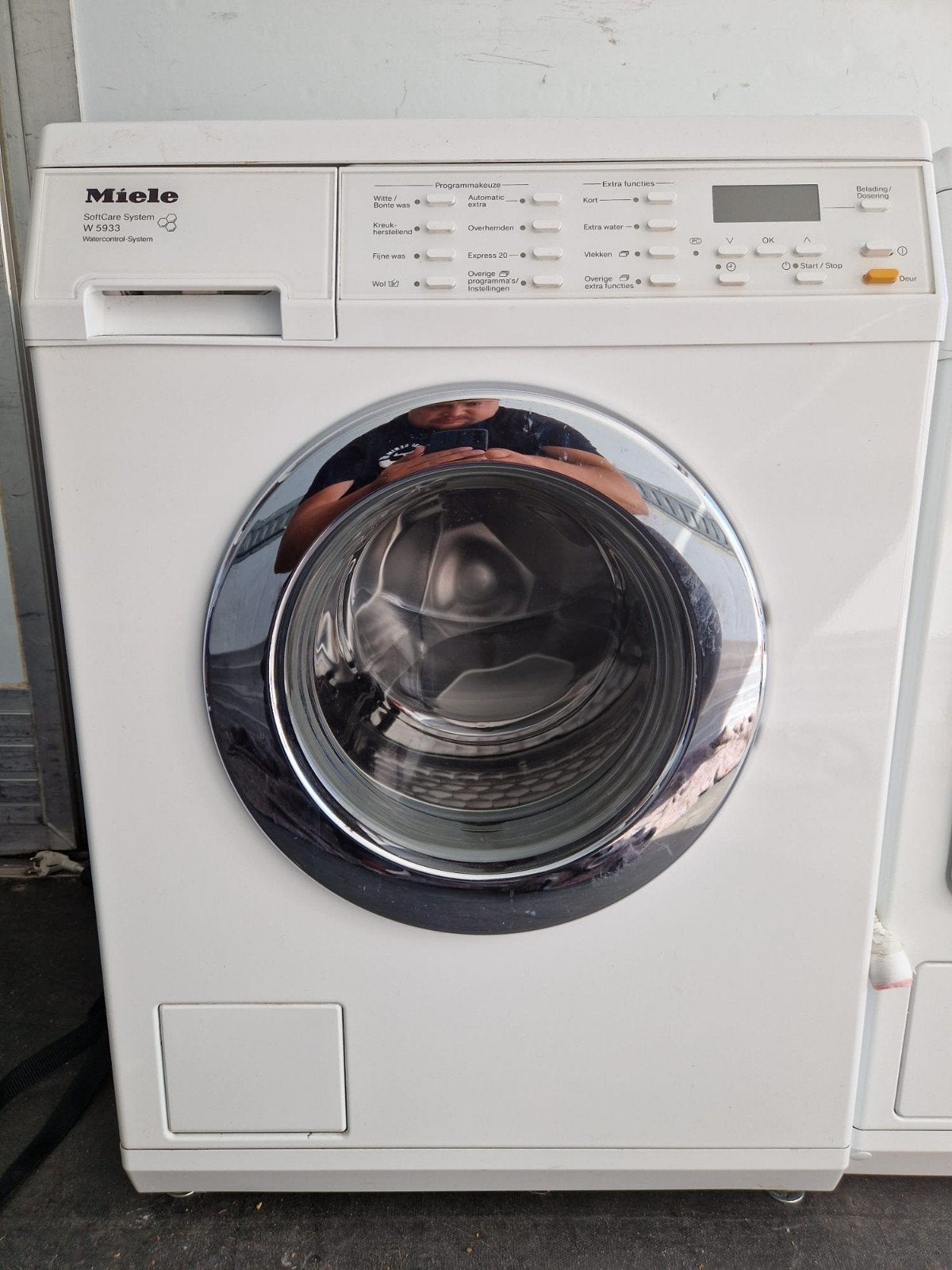 Miele W 5933 SoftCare System Wasmachine, Ophalen, Gebruikt, Handwasprogramma, Voorlader