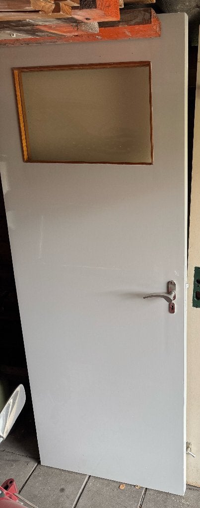 Vintage Binnendeuren, Doe-het-zelf en Verbouw, Deuren en Horren, Ophalen, Gebruikt, Minder dan 80 cm, Binnendeur