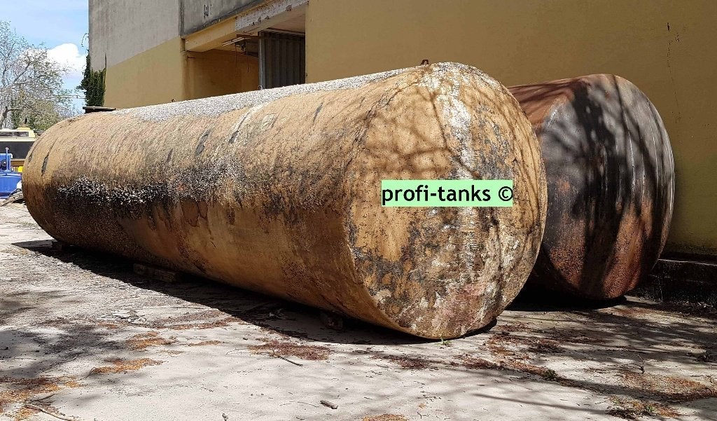 We kopen gebruikte stalen tanks 30000 L 50000 L 80000 L, Tuin en Terras, Regentonnen, 150 liter of meer, Ophalen, Gebruikt, Metaal