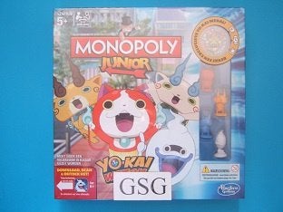 Monopoly Junior Yo-Kai Watch nr. 0316 B6494 104-00, Ophalen, Nieuw