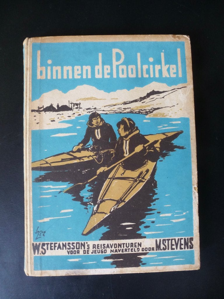 Binnen de Poolcirkel, 1946, Antiek en Kunst, Ophalen of Verzenden, M.Stevens