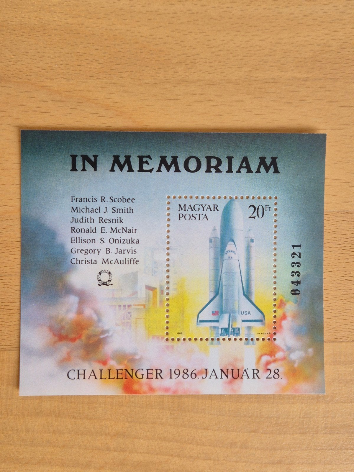 Hongarije 1986 ruimtevaart, Ophalen of Verzenden, Postfris