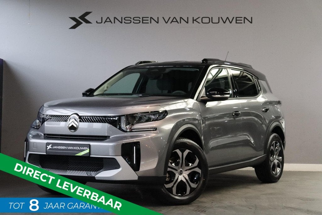 Citroen C3 Aircross 1.2 Hybrid 145pk Plus / Voorraad Voordel, Auto's, Citroën, Stof, 1250 kg, Euro 6, 1199 cc