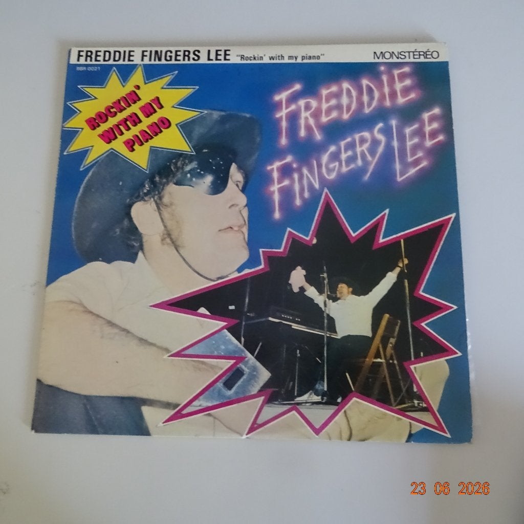 Freddie Fingers Lee - Rockin' With My Piano, Cd's en Dvd's, Originele persing, Verzenden, Gebruikt, 10 inch