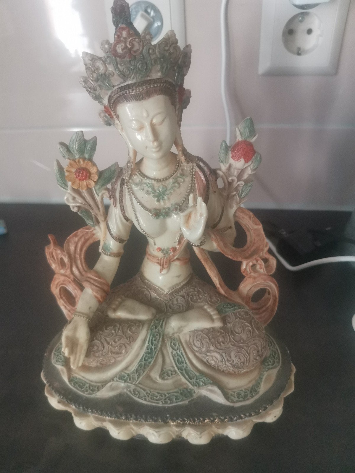 green Tara, Groen - Decoratief en Rustgevend, Ophalen of Verzenden, Zo goed als nieuw, Composieten, Groen