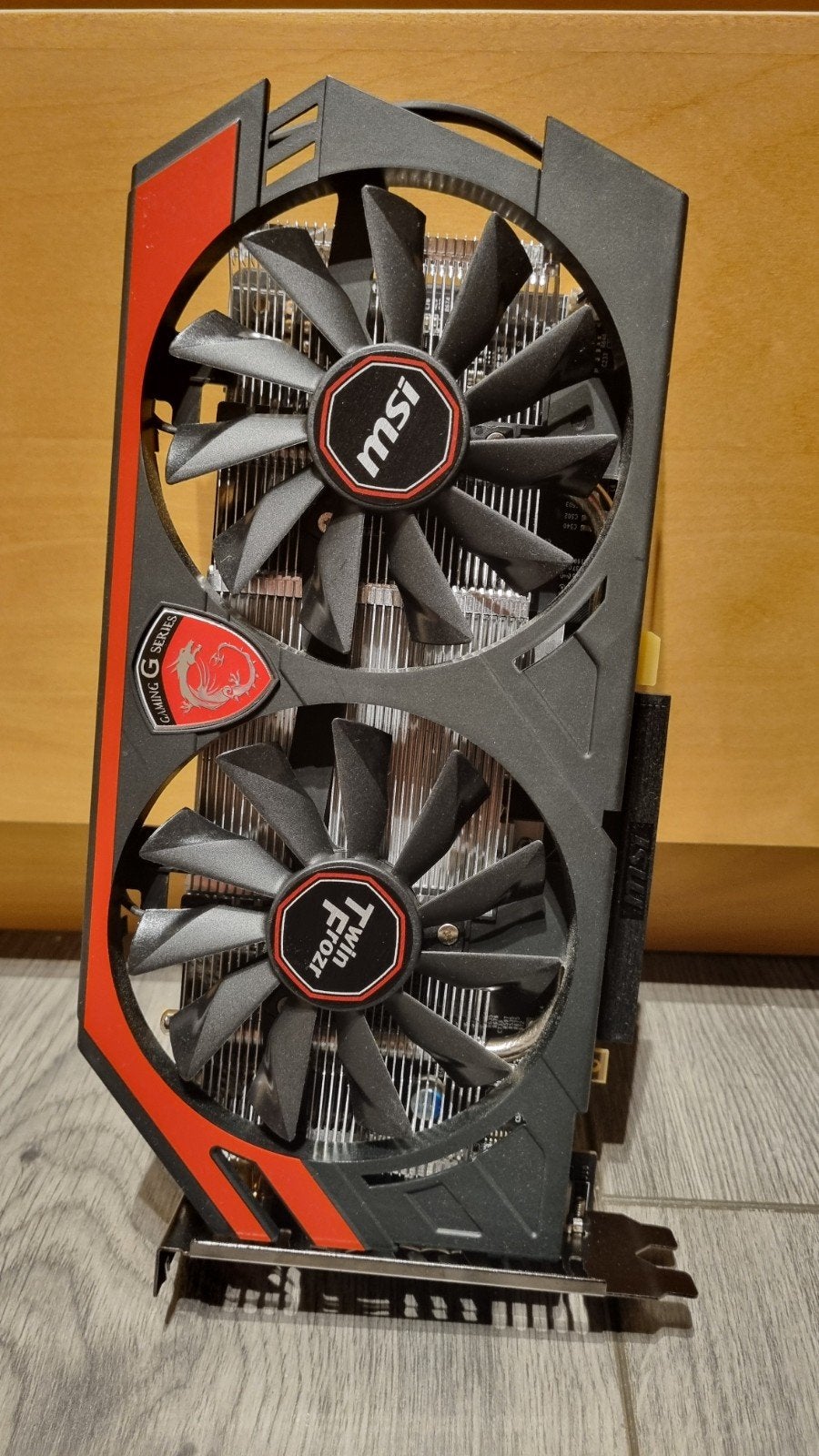 MSI GeForce GTX 750 Ti Twin Frozr 2GD5/OC Grafische Kaart, PCI-Express 3, Gebruikt, HDMI, Ophalen of Verzenden