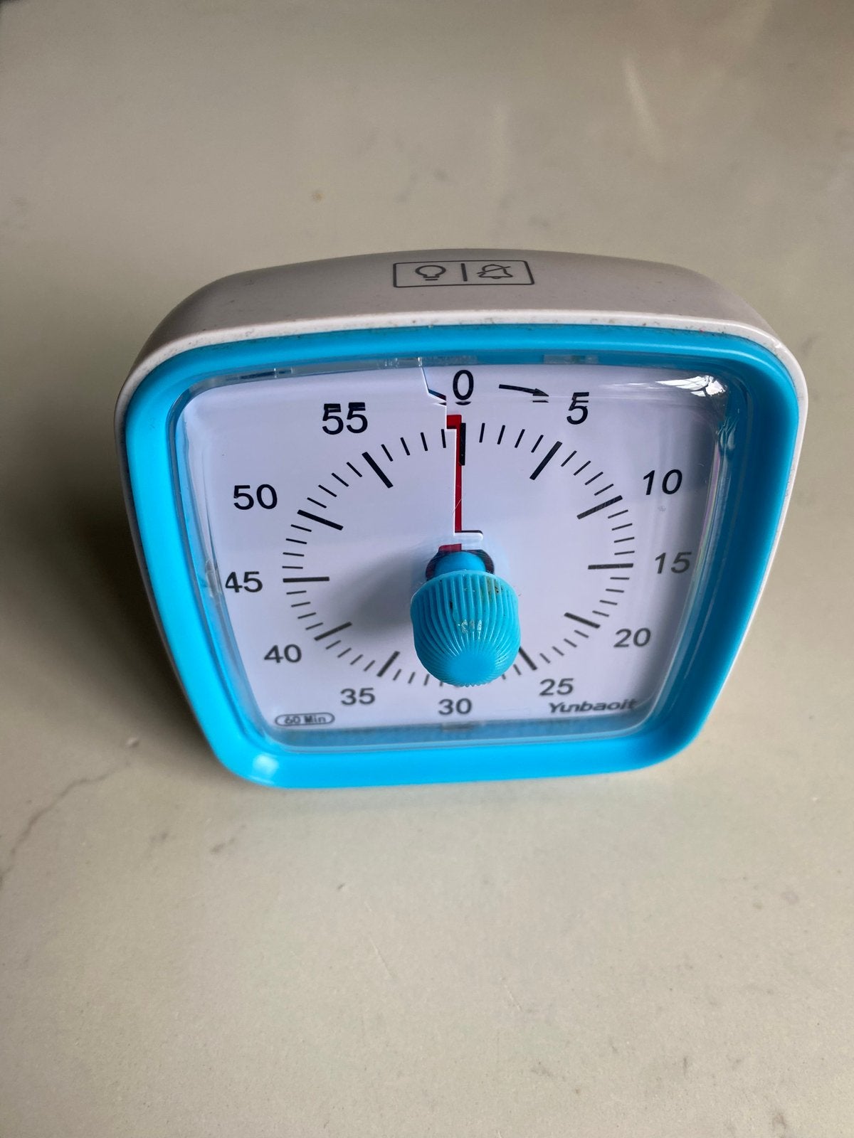 Time timer, nauwelijks gebruikt, Ophalen of Verzenden, Zo goed als nieuw, Blauw, Modern