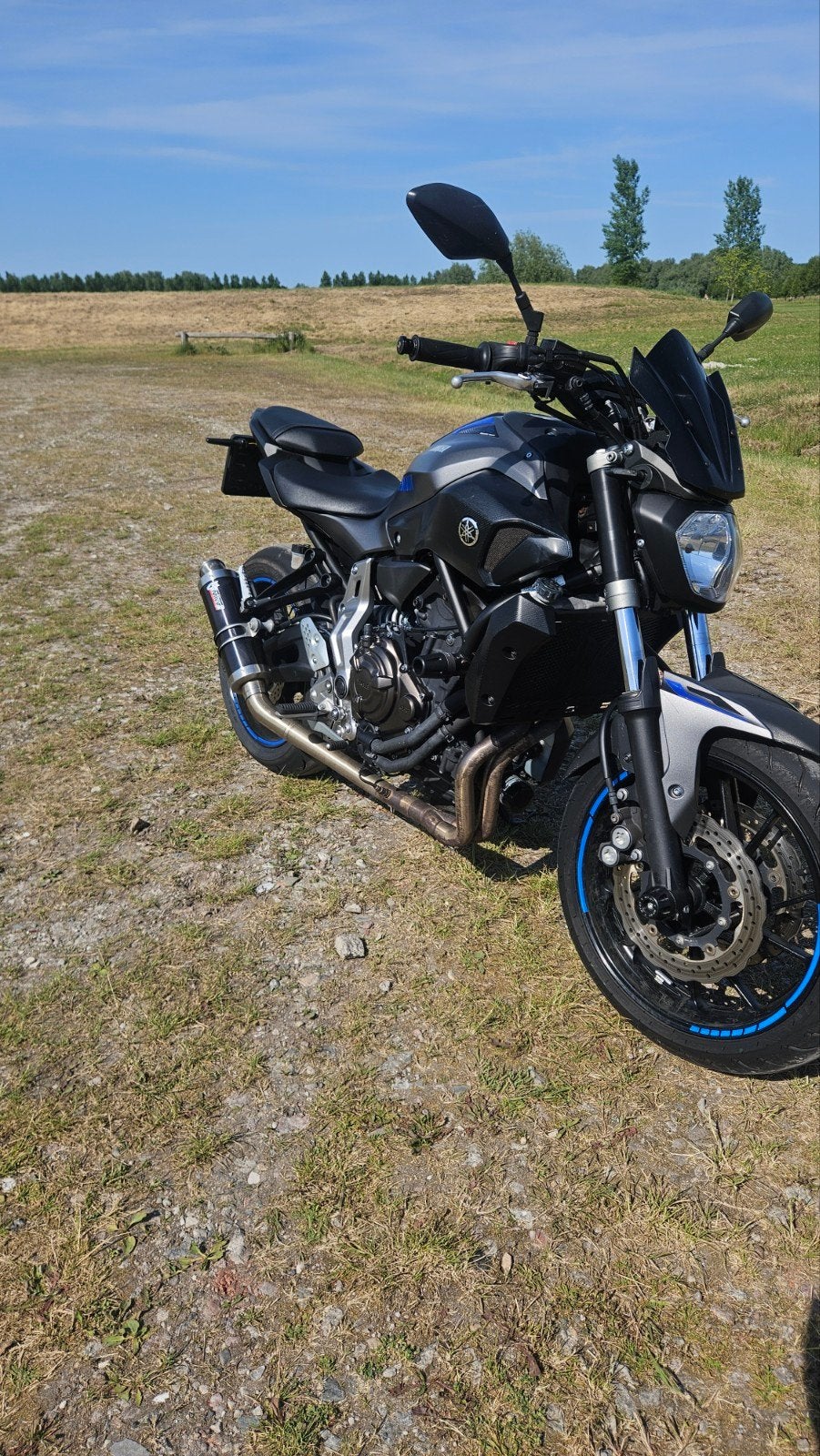 Yamaha MT-07 A2 kenteken!, Ophalen