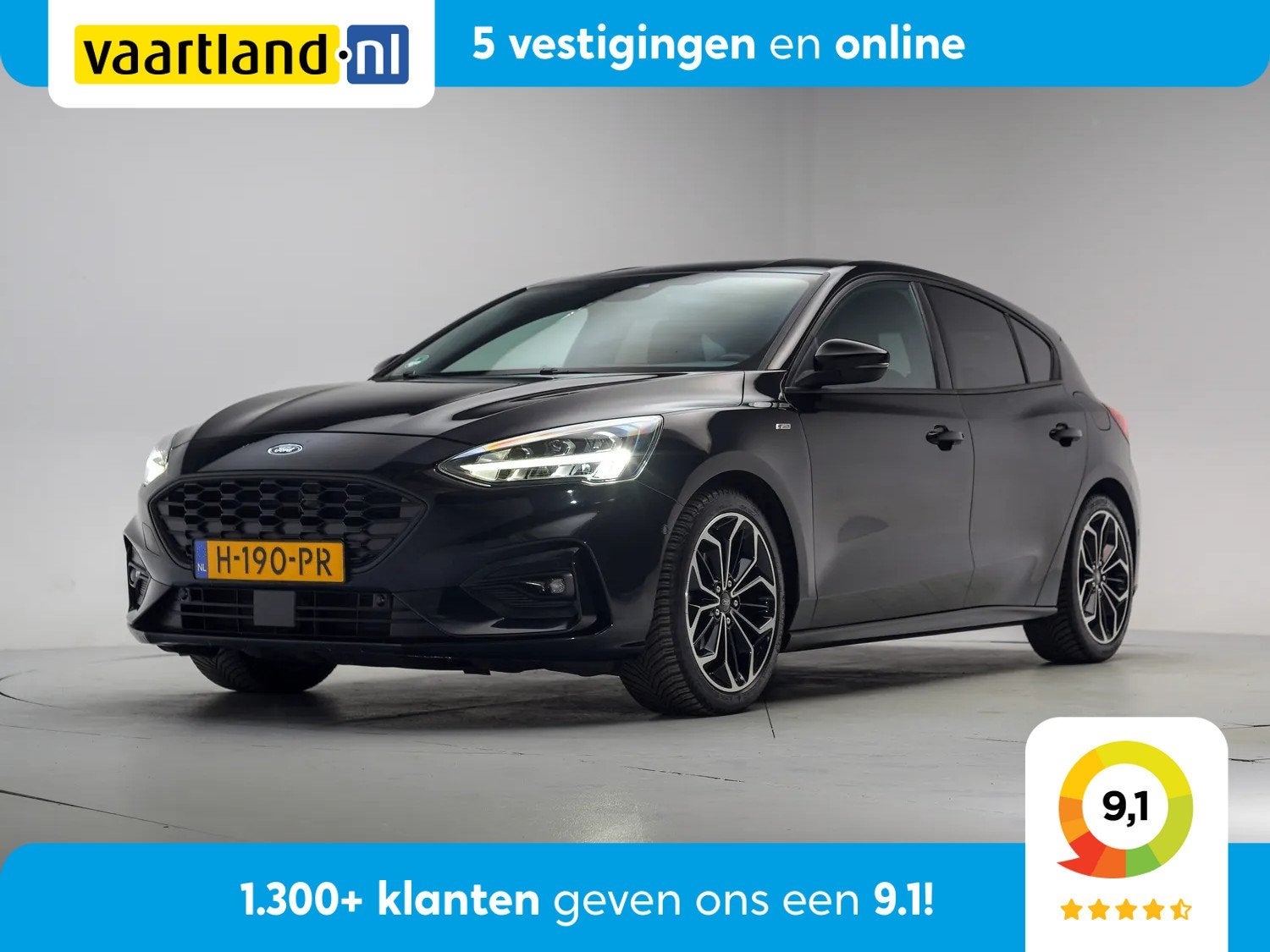 Ford Focus 1.0 125pk EcoBoost ST Line [ Adapt.cruise Winterp, Auto's, Ford, Focus, 125 pk, Gebruikt, Origineel Nederlands