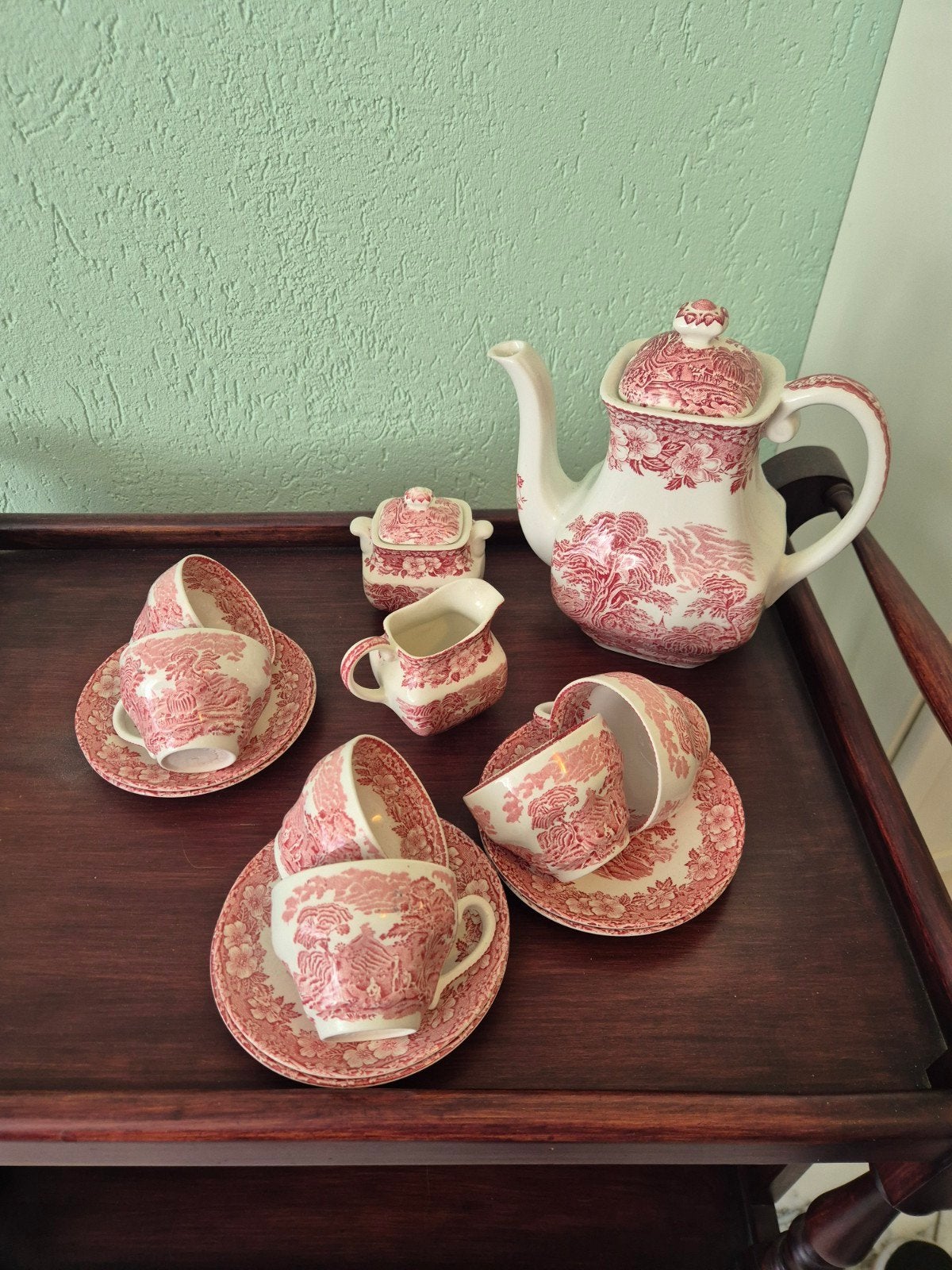 Vintage theeservies Wedgewood onbeschadigd, Ophalen
