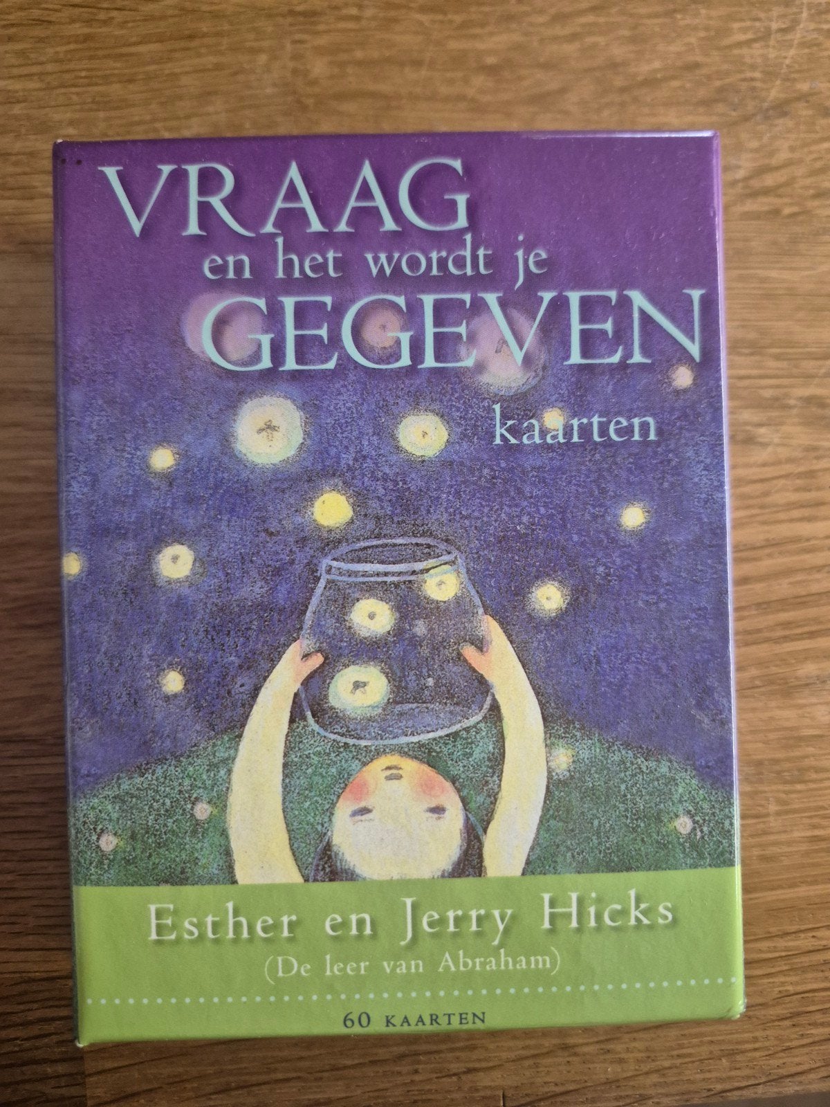 Vraag en het wordt je Gegeven kaarten - Esther & Jerry Hicks, Spiritualiteit algemeen, Overige typen, Ophalen of Verzenden, Zo goed als nieuw
