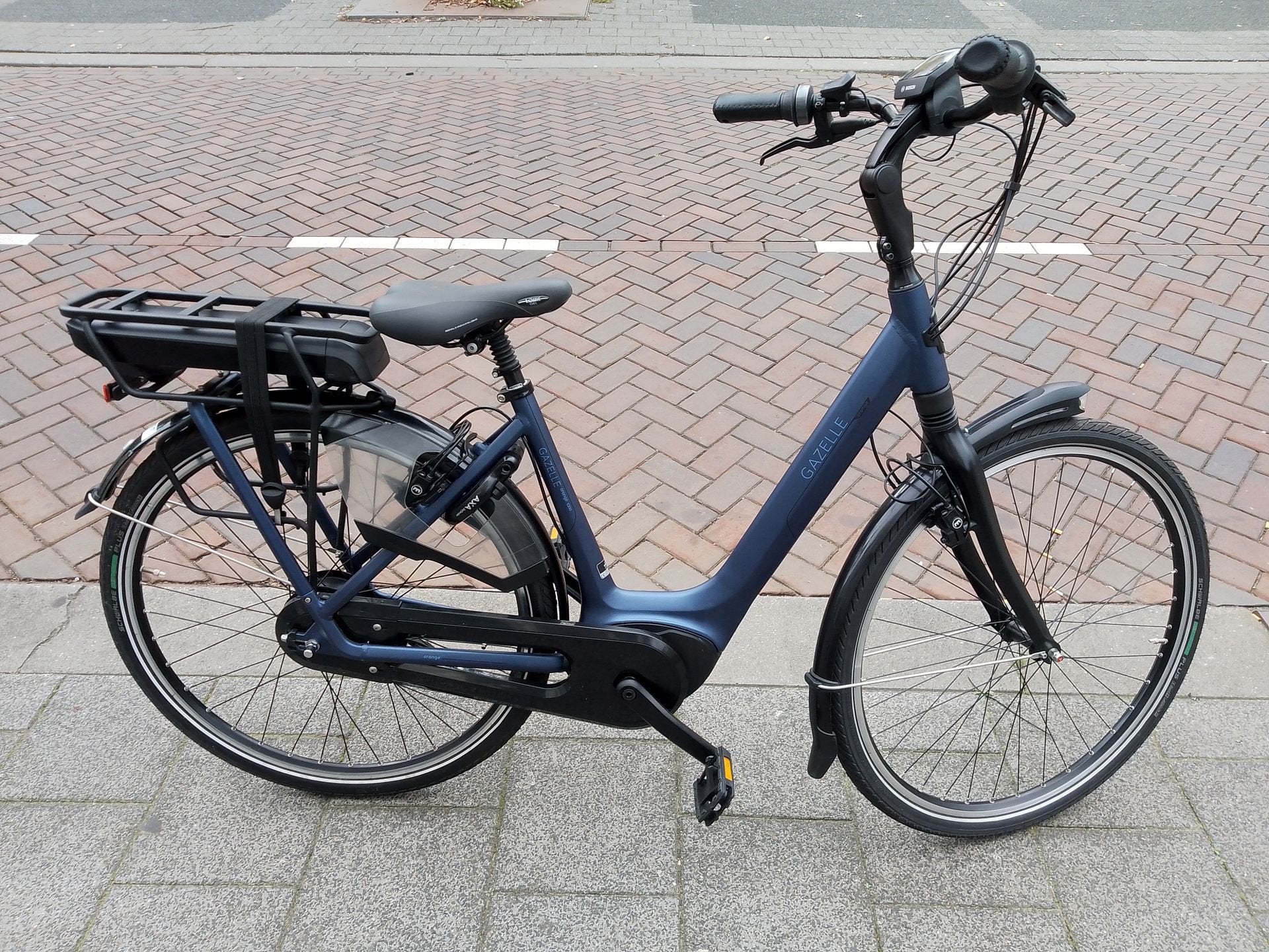 Gazelle Orange C310 d49 elektrische fiets Bosch Enviolo zgan, -, -, Zo goed als nieuw, -