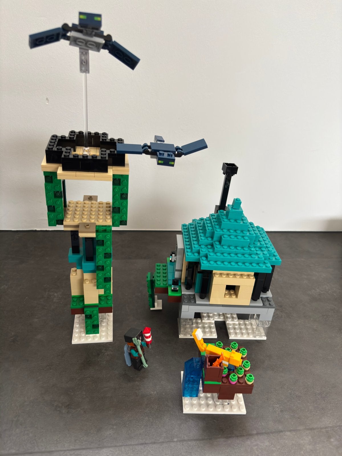 LEGO Minecraft De Luchttoren (21173), Ophalen of Verzenden, Zo goed als nieuw, Overige merken