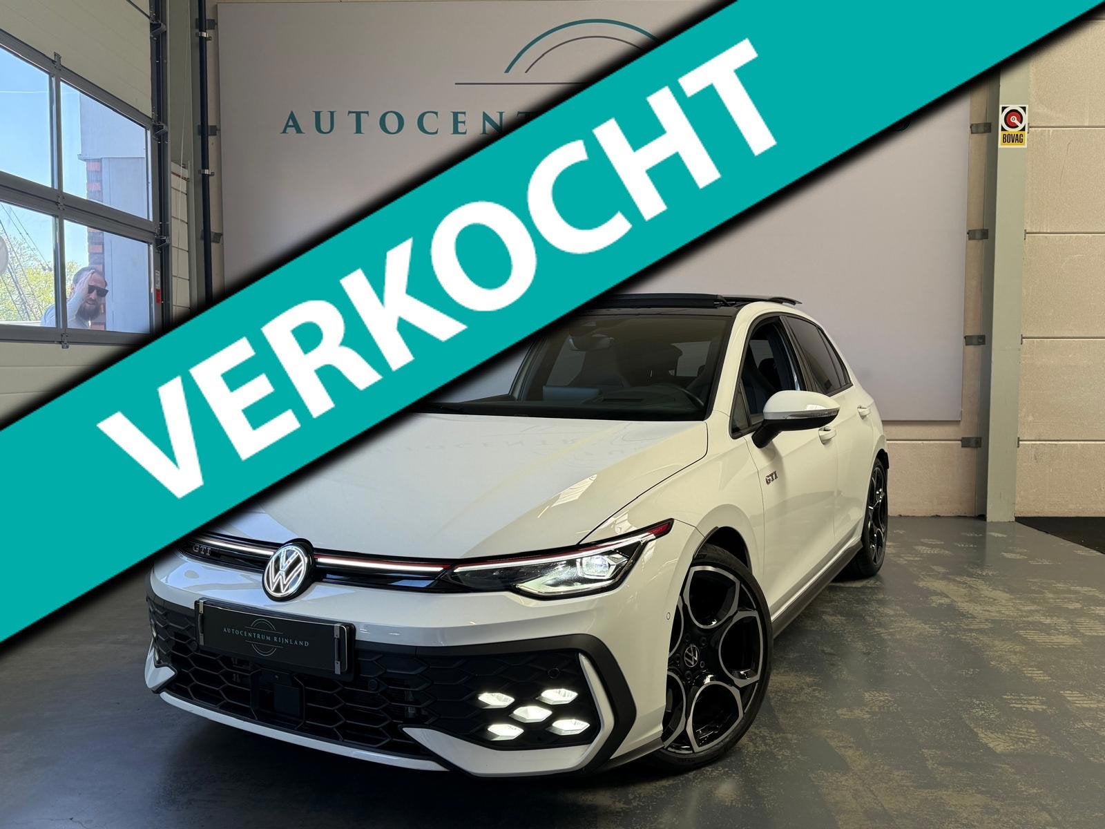 Volkswagen GOLF 8.5 GTI 2.0 TSI 265PK, 1 Jaar Bovag Garantie, Auto's, Dealer onderhouden, 4 cilinders, 1984 cc, Wit